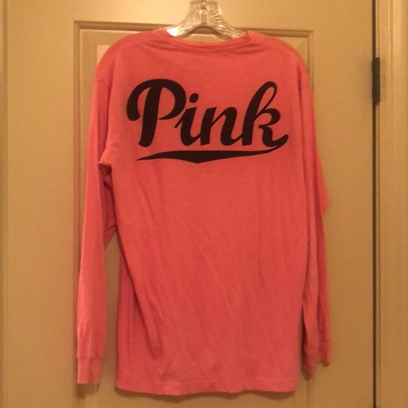 Victoria’s Secret pink long sleeve tee - Picture 2 of 2